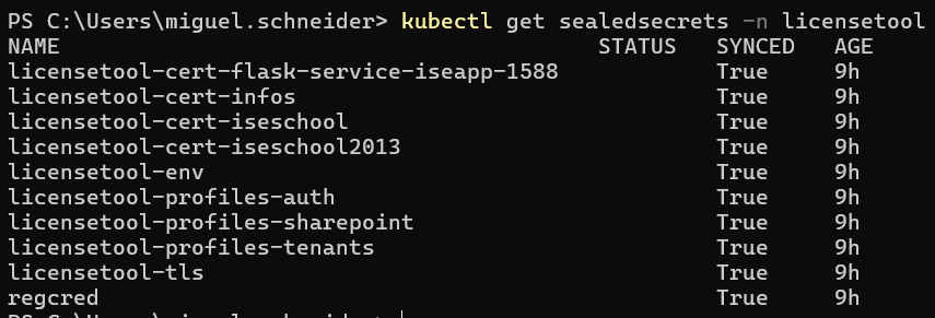 Sealed Secrets in K8s